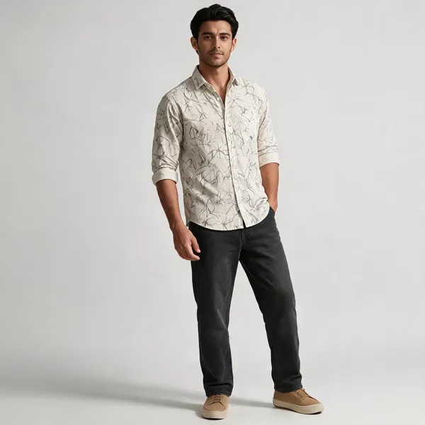 Cream_Cotton_Abstract_Print_Regular_Fit_Shirt_For_Men
