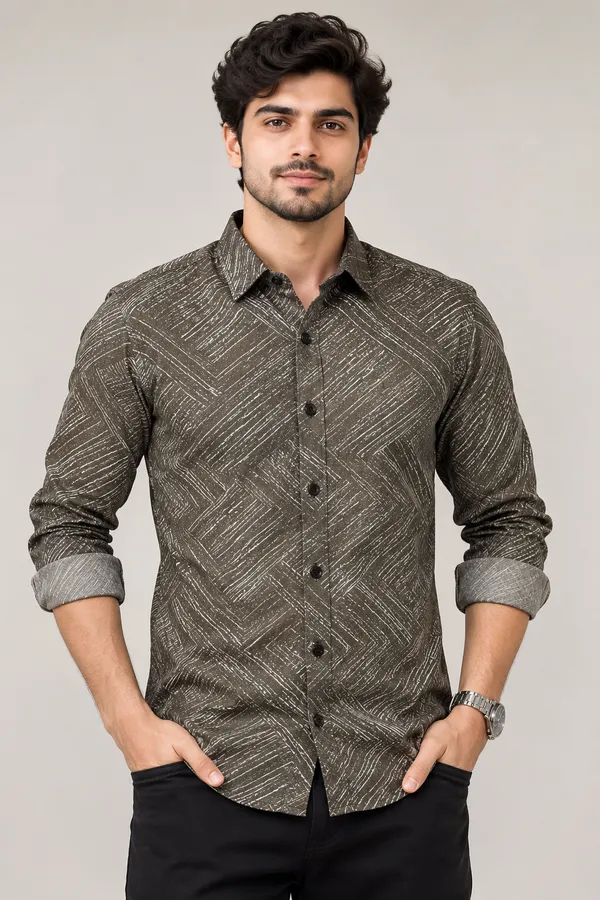 Grey_Cotton_Linear_Print_Casual_Shirt_For_Men