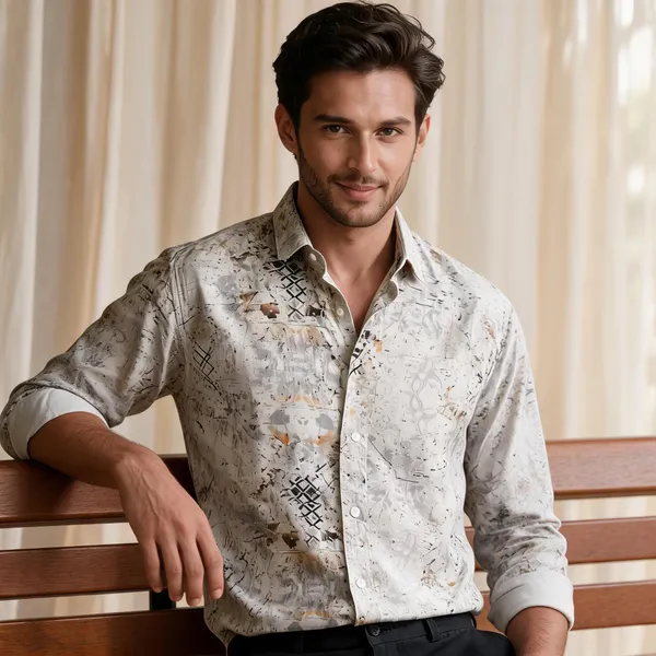 Grey_Cotton_Abstract_Graphic_Print_Casual_Shirt_For_Men