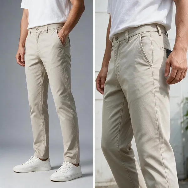 Beige_Stretch_Cotton_Straight_Fit_Trousers_For_Men