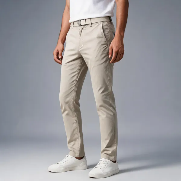 Beige_Stretch_Cotton_Straight_Fit_Trousers_For_Men