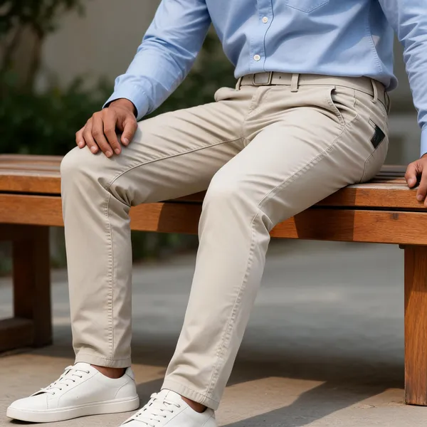Beige_Stretch_Cotton_Straight_Fit_Trousers_For_Men