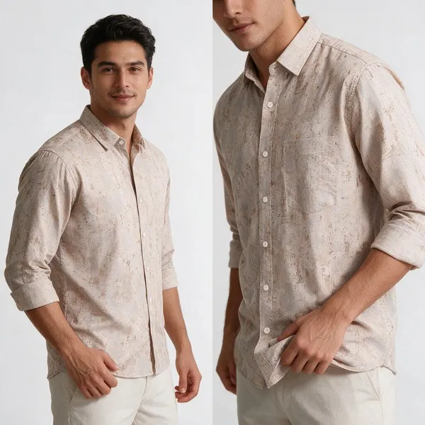 Beige_Cotton_Abstract_Linear_Print_Casual_Shirt_For_Men