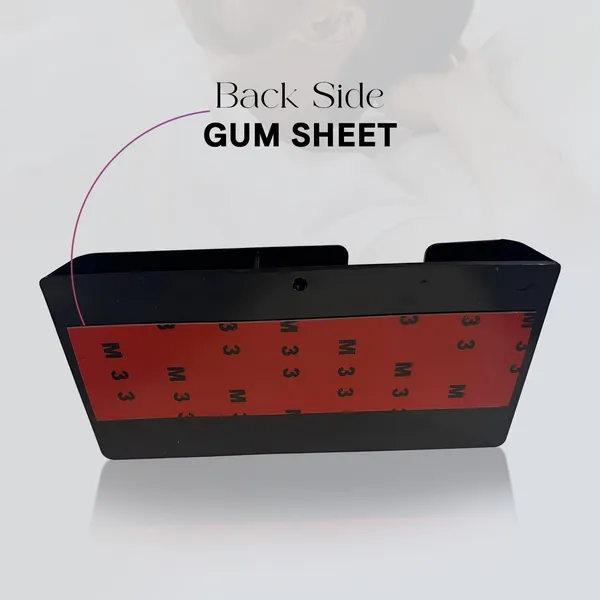 Plastic_Black_Self-Adhesive_Wall_Mount_Phone_Charging_Holder_With_Storage_Box_-_Pack_Of_2