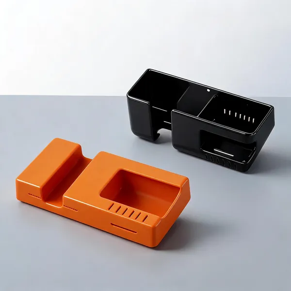 Orange_&_Black_Wall_Mount_Phone_Holder_Duo_–_Pack_Of_2_Each