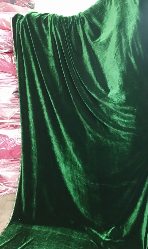 SILKY_PLAIN_VELVET-_BOTTLE_GREEN_(222)