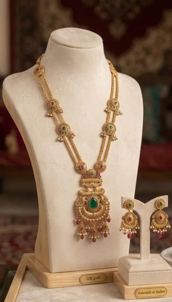Gold_Tone_Traditional_Necklace_Set_for_Women