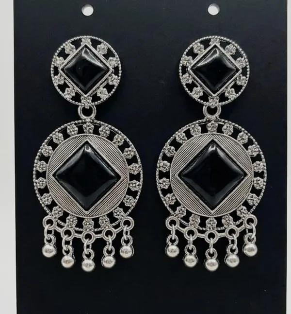 Black_Silver_Alloy_Geometric_Stone_Drop_Earrings_For_Women_-_Pack_Of_3