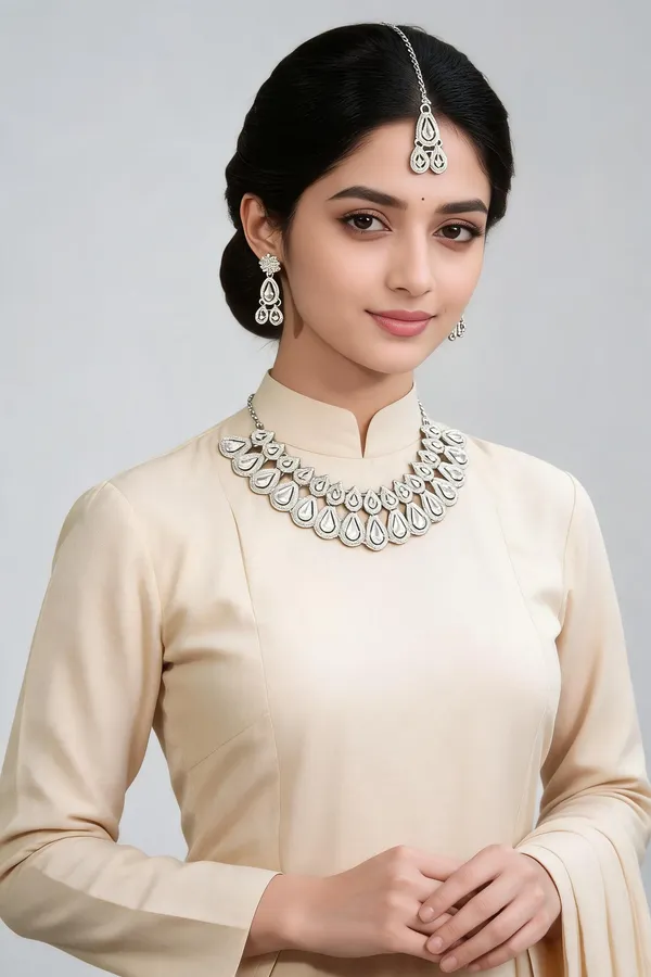 Silver-Tone_Ad_Teardrop_Traditional_Necklace_Earring_Maang_Tikka_Set_For_Women