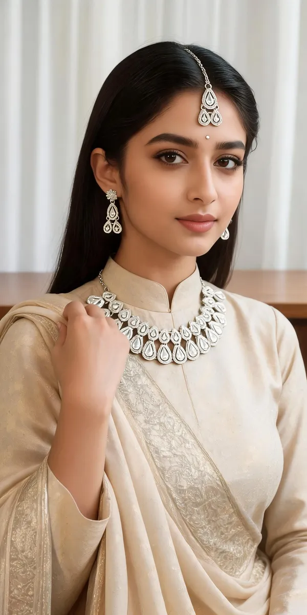 Silver-Tone_Ad_Teardrop_Traditional_Necklace_Earring_Maang_Tikka_Set_For_Women