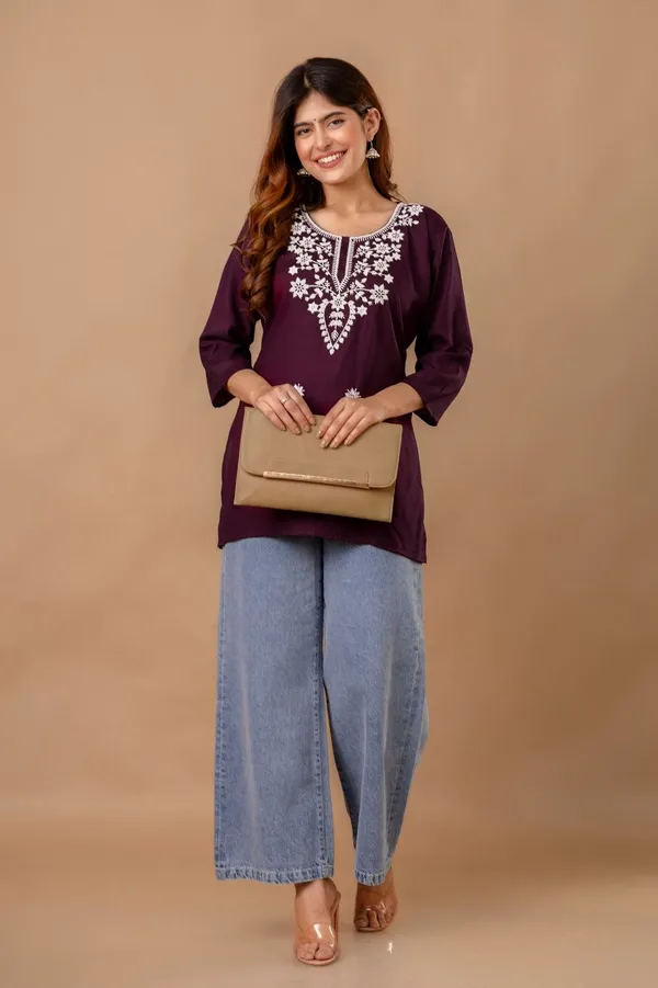 Mahroon_Blossom_Embroidery_Top