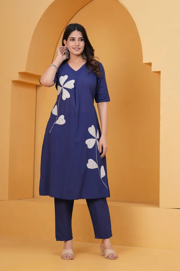 Leafline_Co_Ord_Set_Indigo_Blue