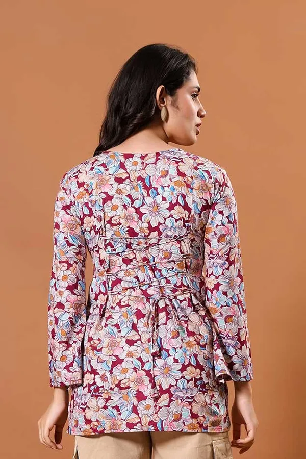 Crimson_Garden_Cotton_Kurti