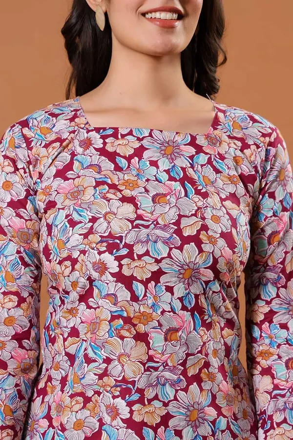 Crimson_Garden_Cotton_Kurti