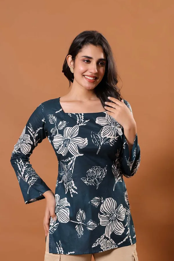 Sapphire_Leaf_Kurti