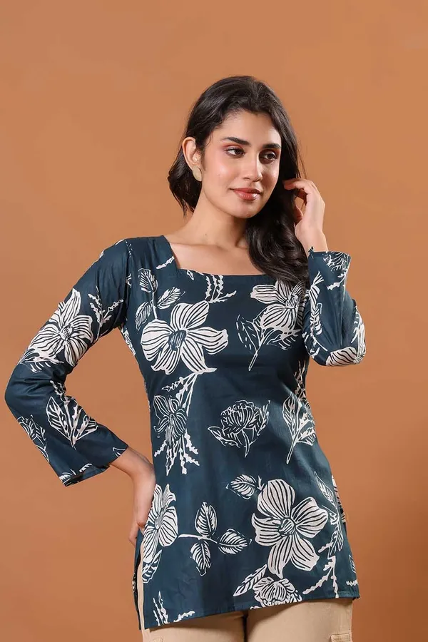Sapphire_Leaf_Kurti