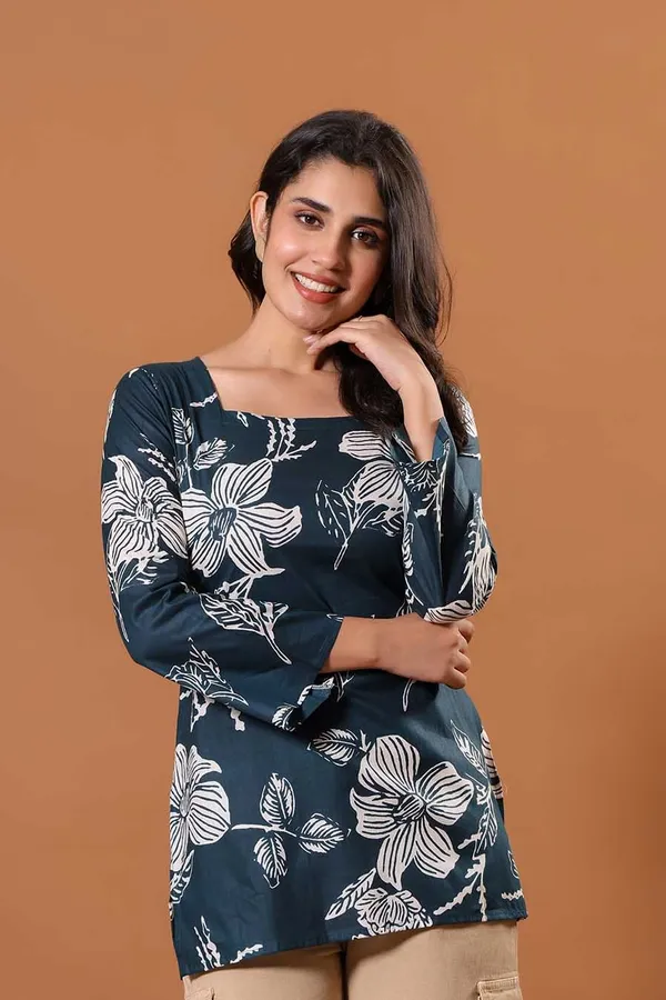 Sapphire_Leaf_Kurti