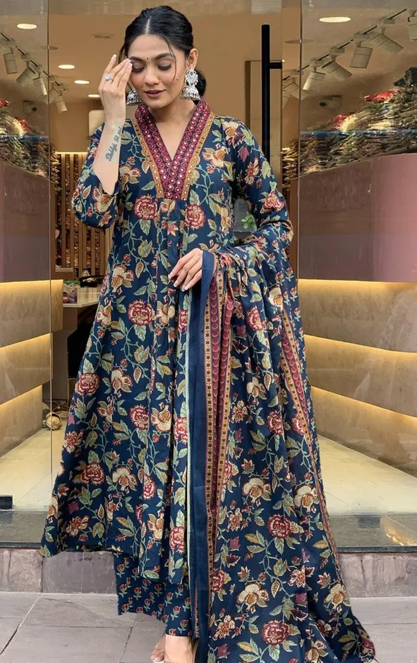 Women_S_Cotton_Vasanta_3_Piece_Kurta_Set_Navy