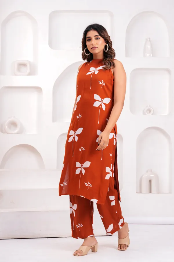 Orange_Summer_Floral_Co_Ord_Set