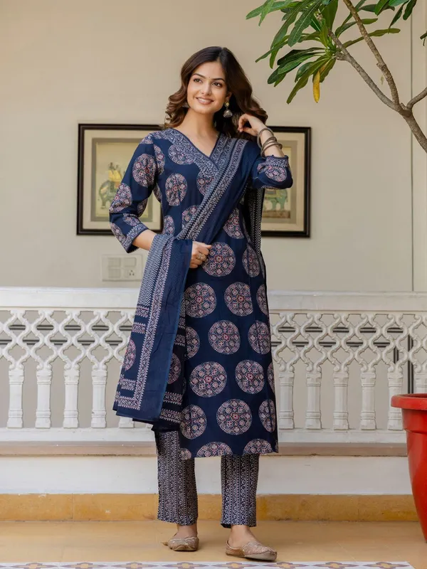 Midnight_Ajrakh_3_Piece_Set
