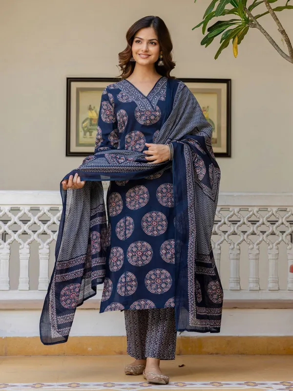 Midnight_Ajrakh_3_Piece_Set
