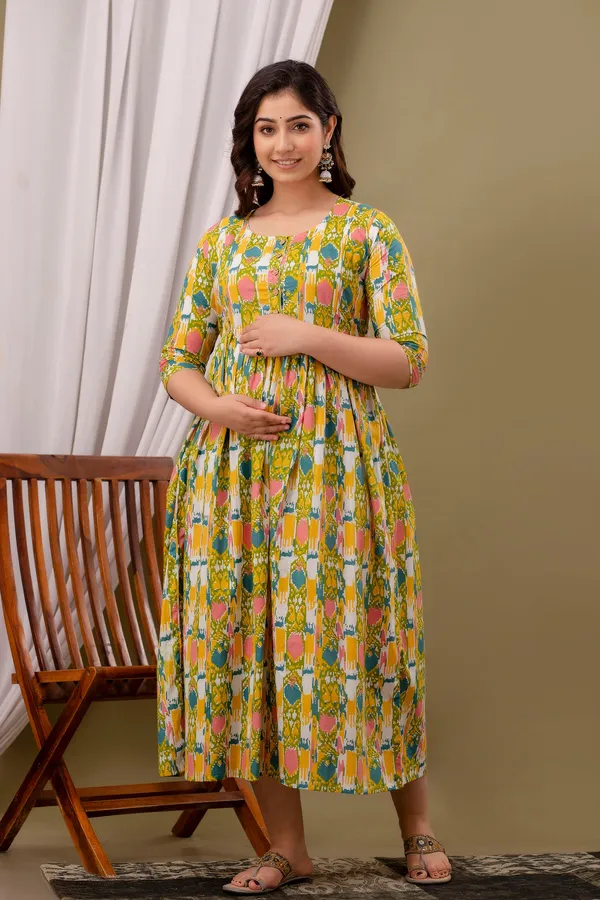 Mustard_Meadow_Maternity_Dress