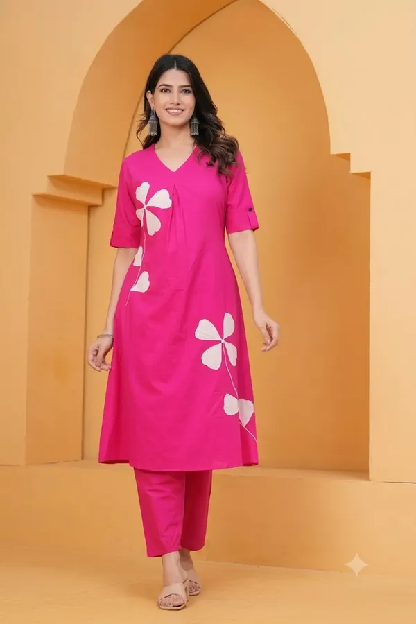 Leafline_Co_Ord_Set_Magenta_Pink