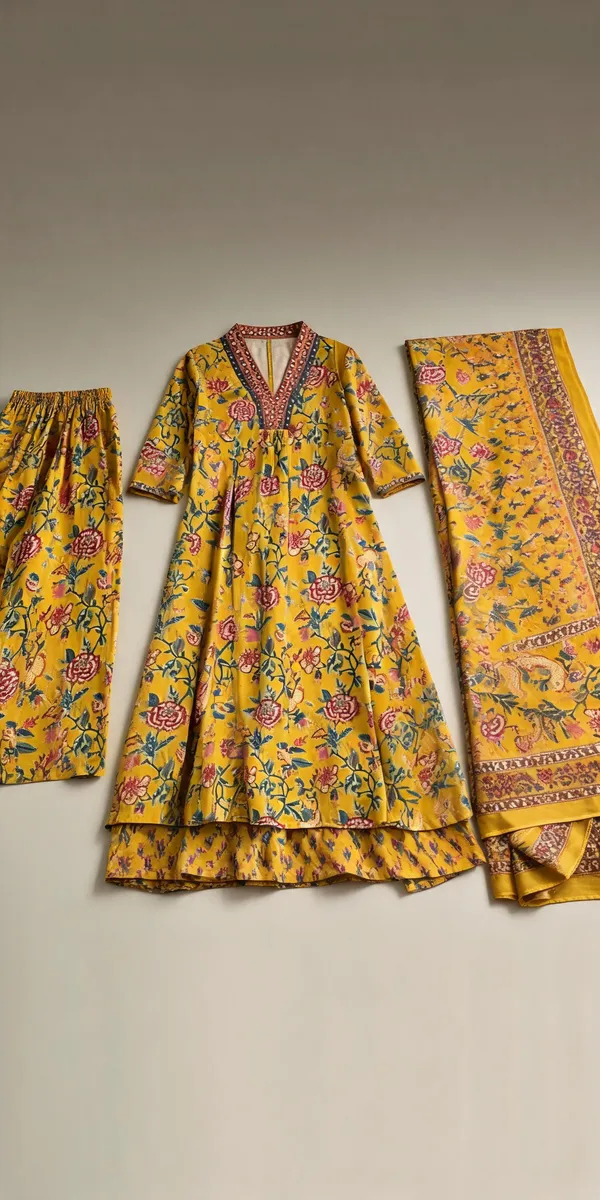 Women_S_Cotton_Vasanta_3_Piece_Kurta_Set_Yellow