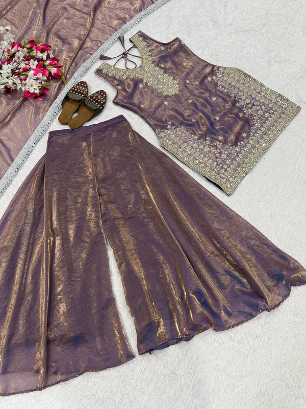 Purple_Fandy_Silk_Sharara_Set_For_Women