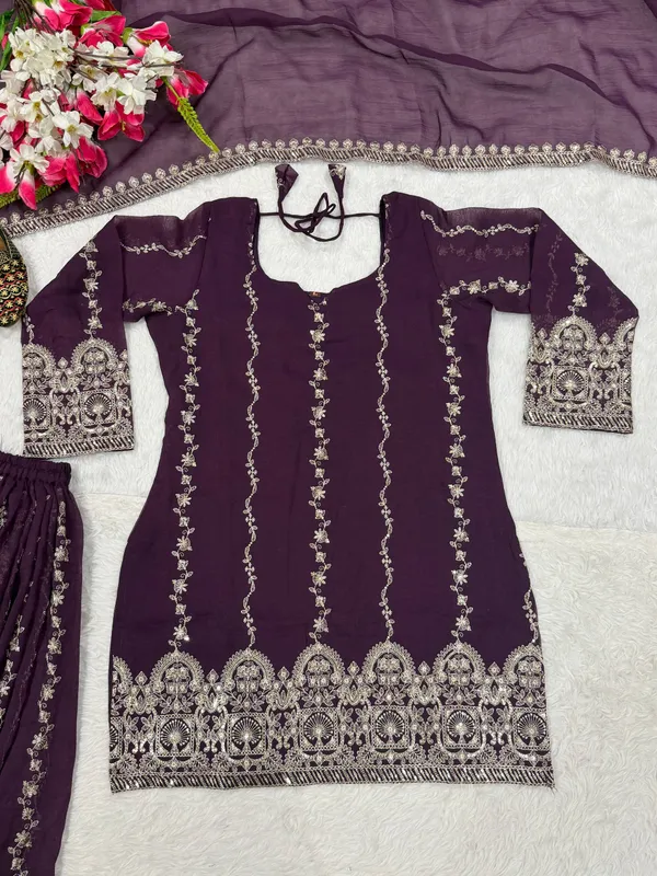 Purple_Crunchy_Silk_Sharara_Set_For_Women