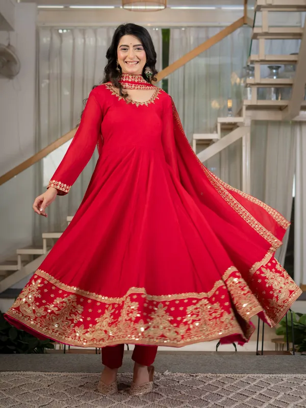 Red_Rangoli_Crush_Anarkali_Suit_Set_For_Women