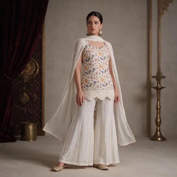 White_Fendi_Crush_Sharara_Set_For_Women