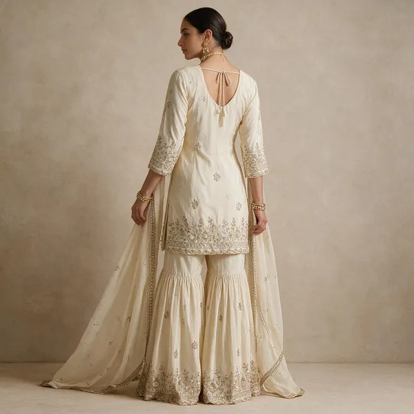 White_Crepe_Sharara_Set_For_Women