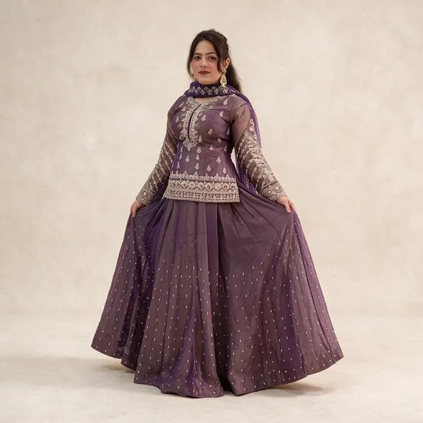 Purple_Simar_Silk_Lehenga_Choli_For_Women