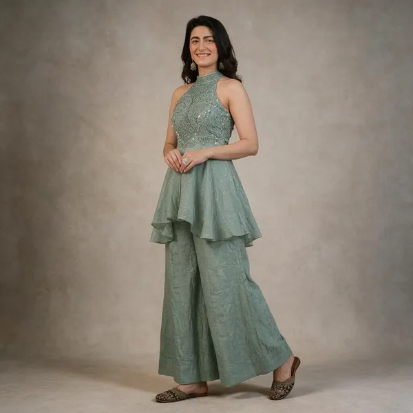 Sage_Green_Fandy_Crush_Palazzo_Set_For_Women