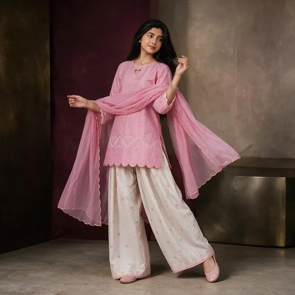 Pink_Heavy_Roman_Silk_Salwar_Suit_Set_For_Women