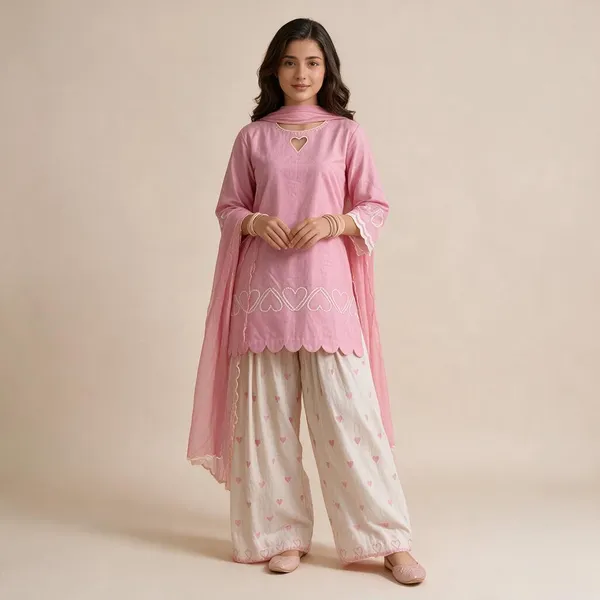 Pink_Heavy_Roman_Silk_Salwar_Suit_Set_For_Women