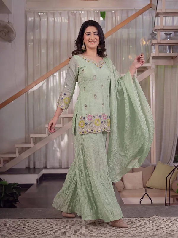 Green_Fendi_Crush_Sharara_Set_For_Women