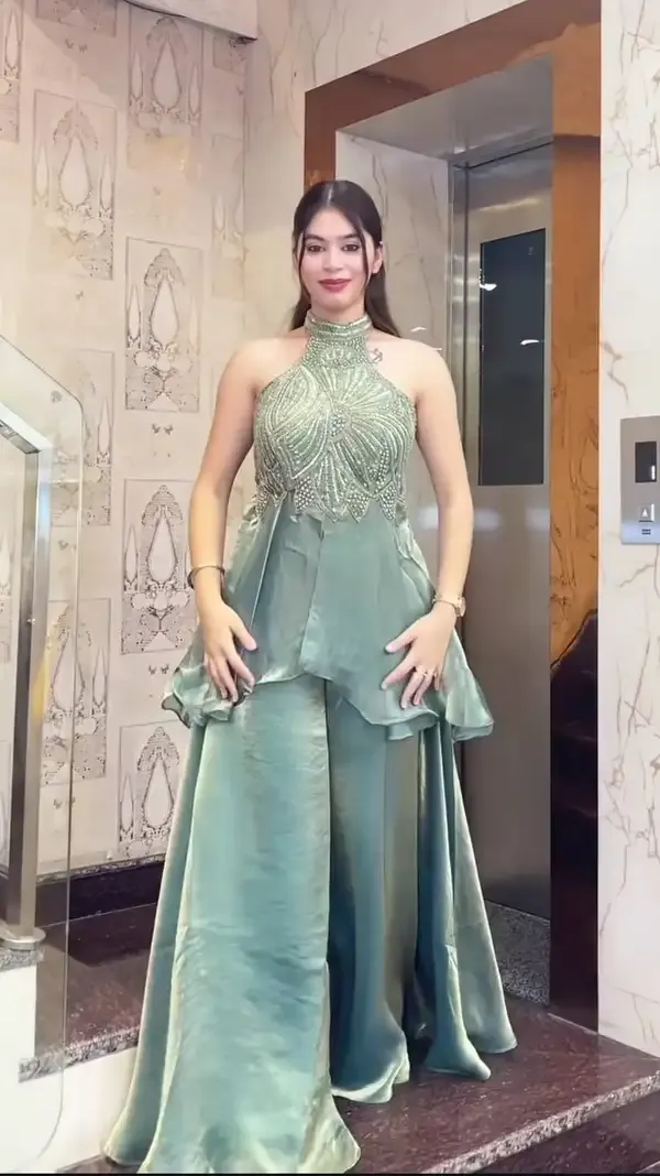 Green_Fandy_Silk_Co-Ord_Set_For_Women