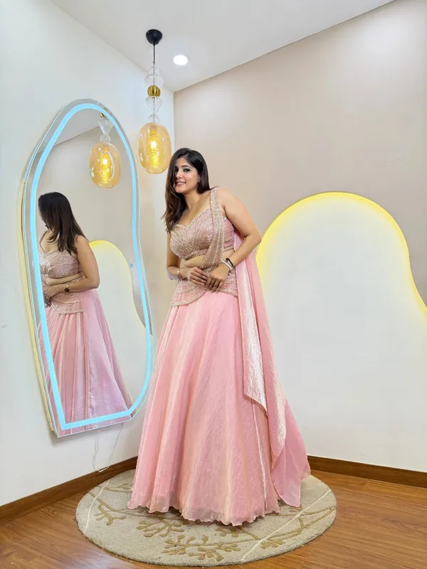 Pink_Fandy_Organza_Lehenga_Choli_For_Women