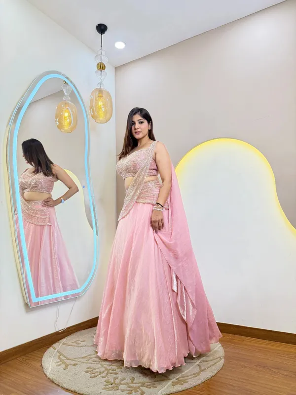 Pink_Fandy_Organza_Lehenga_Choli_For_Women