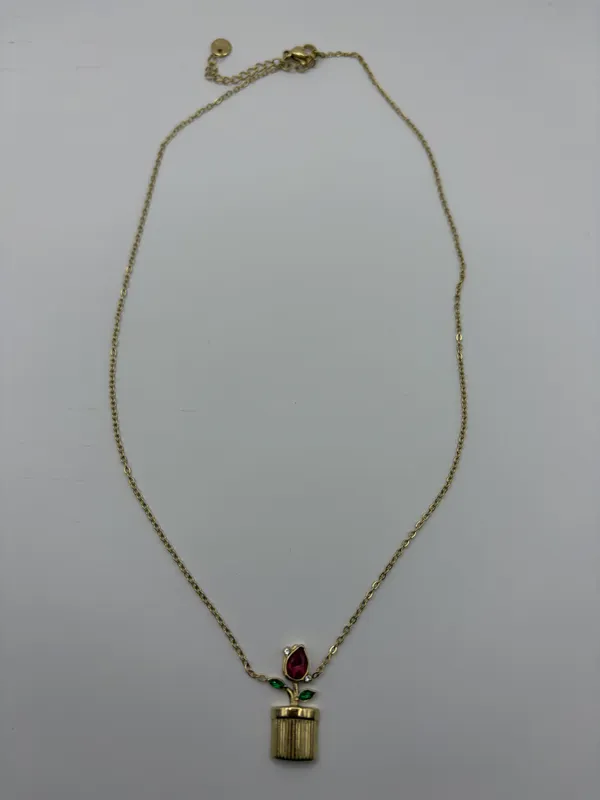 Multicolor_Alloy_Stone_Drop_Pendant_Necklace_For_Women