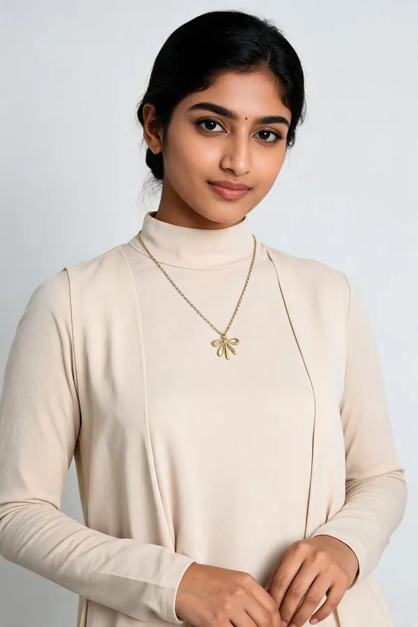 Gold_Alloy_Floral_Pendant_Necklace_For_Women