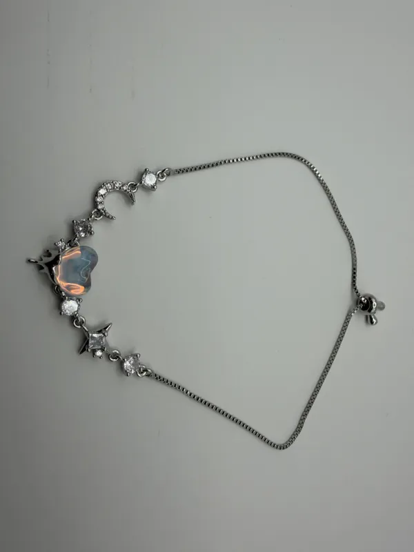 Silver_Alloy_Charm_Necklace_For_Women