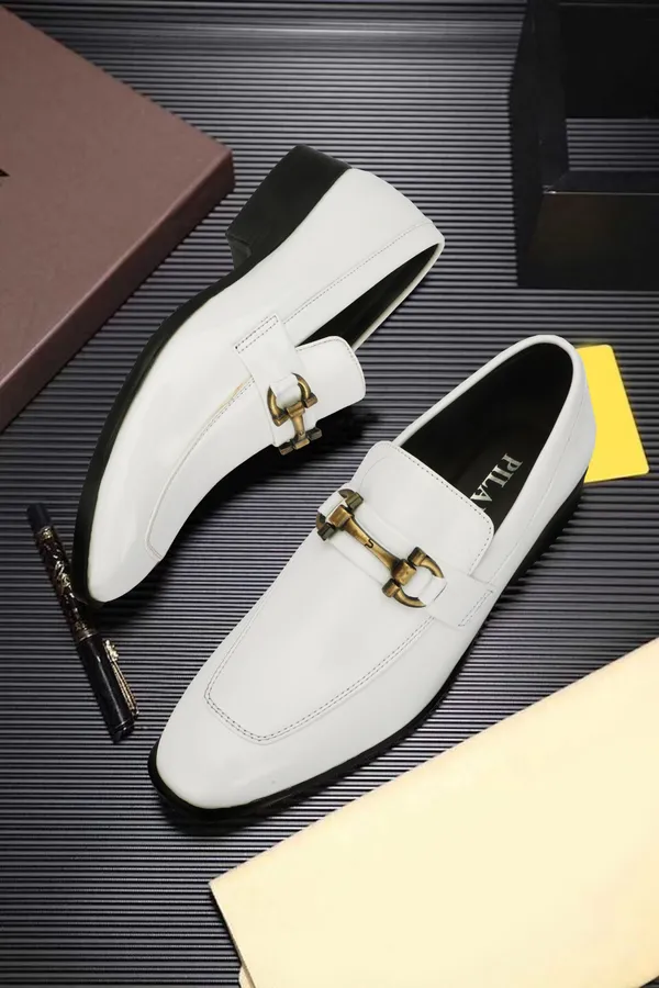 White_Buckle_Loafers_for_Men
