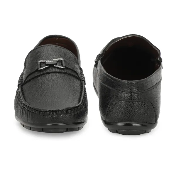 Black_Textured_Slip-On_Loafers_for_Men