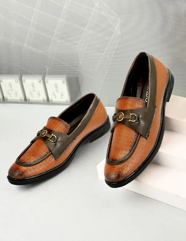 Brown_Textured_Slip-On_Loafers_for_Men
