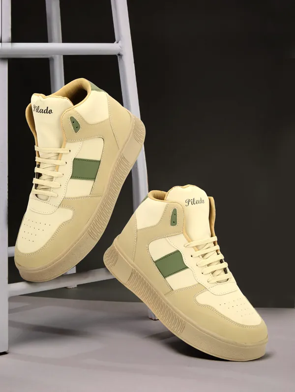 Beige_Green_High-Top_Casual_Sneakers_for_Unisex