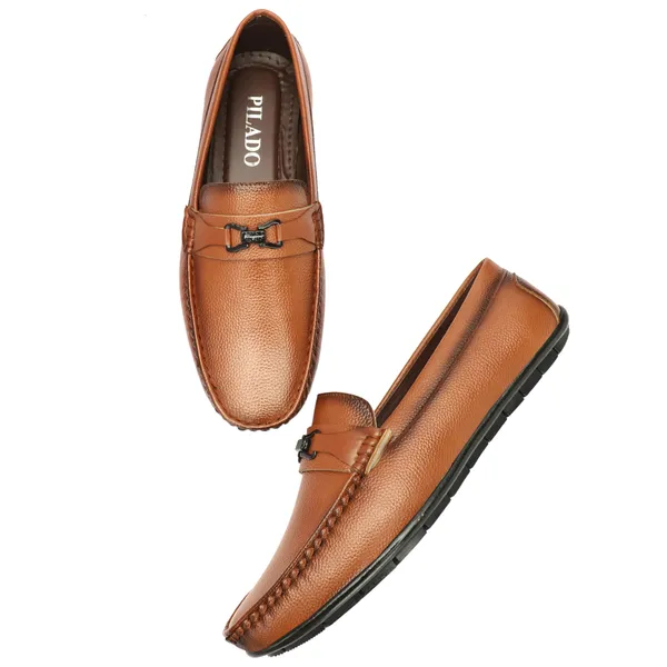 Brown_Textured_Slip-On_Loafers_for_Men