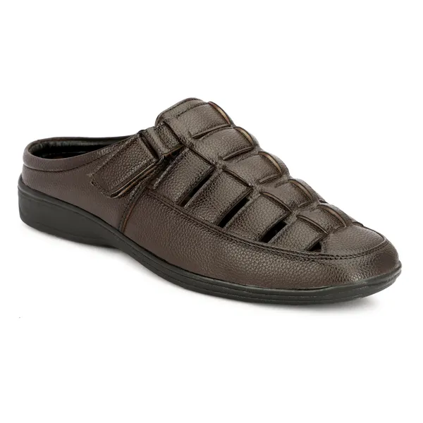 Brown_Synthetic_Leather_Slip-On_Sandals_for_Men